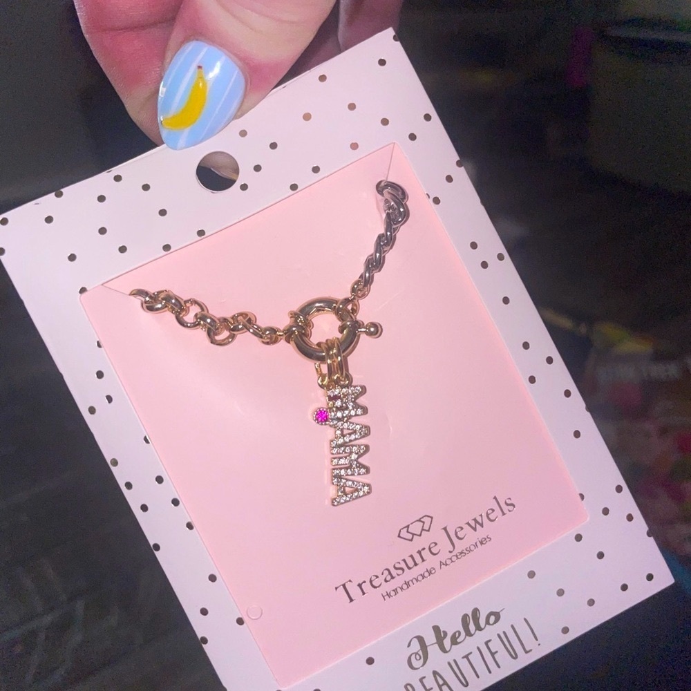 Treasure Jewels Two Tone Necklace Charm Mama Heart
Silver Gold Mixed Metals Gift - Picture 4 of 4